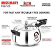 Hawkins 5 Litre Miss Mary Handi Pressure Cooker, Inner Lid Cooker, Silver (MMH50) (Aluminium) की तस्वीर