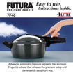 Futura Pressure Cooker 4 lit Hard Anodised FP 40 की तस्वीर