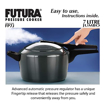 Picture of Hawkins Futura Jumbo (FP7J) 7 L Pressure Cooker  (Hard Anodized)