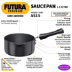 Picture of Hawkins Hard Anodised Saucepan (IAS15) Sauce Pan 16 cm diameter 1.5 L capacity  (Hard Anodised, Induction Bottom)