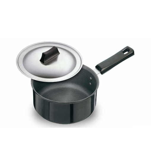 Picture of Hawkins Hard Anodised Saucepan (AS225S) Sauce Pan 18 cm diameter with Lid 2.25 L capacity  (Hard Anodised)