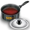 Picture of Hawkins Non Stick Saucepan (NS30S) Sauce Pan 20 cm diameter with Lid 3 L capacity  (Hard Anodised, Non-stick)