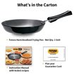 Picture of Hawkins Futura 22 cm Frying Pan, Hard Anodised Fry Pan, Small Frying Pan, Black (AF22)