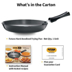 Picture of Hawkins Futura 25 cm Frying Pan, Hard Anodised Fry Pan, Black (AF25)