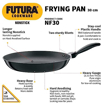 Picture of Hawkins Futura 30 cm Frying Pan, Non Stick Fry Pan, Big Frying Pan, Black (NF30)