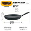 Hawkins Futura 30 cm Frying Pan, Non Stick Fry Pan, Big Frying Pan, Black (NF30) की तस्वीर