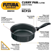 Picture of Hawkins Futura Nonstick Curry Pan (Saute Pan) 2 L, 20 cm, 3.25 mm (Black)