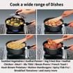 Picture of Hawkins Futura Nonstick Curry Pan (Saute Pan) 2 L, 20 cm, 3.25 mm (Black)