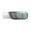 SanDisk iXpand USB 3.0 Flash Drive Flip 128GB for iOS and Windows, Metalic की तस्वीर