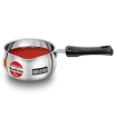 Picture of Hawkins 1 Litre Tpan, Stainless Steel Tea Pan, Induction Sauce Pan, Chai Pan, Small Pan, Silver (SST10)