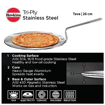 Picture of Hawkins Tri-Ply Stainless Steel Tava 26 cm, 3.5mm Induction Compatible