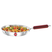 Picture of Hawkins 26 cm Frying Pan, Triply Stainless Steel Fry Pan, Induction Frying Pan, Frypan, Silver (SSF26)