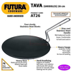 Picture of Hawkins Futura Hard Anodised Flat Tava 26 cm, 4.88 mm (Black)