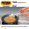 Picture of Hawkins Futura Hard Anodised Flat Tava 26 cm, 4.88 mm (Black)