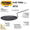 Picture of Hawkins Futura Nonstick Flat Tava 22 cm, 4.06 mm