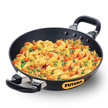 HAWKINS Futura NonStick Flat Tawa, 30 cm diameter, 4.88 mm Thick (NFT30)