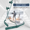 Picture of boAt Rockerz 255 Touch Neckband with Full Touch Controls, Spatial Audio, Up to 30H Playtime, ASAP™ Charge, Beast™ Mode, ENx™ Technology(Teal Green)