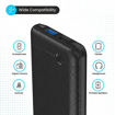 Picture of Portronics 10000 mAh Power Bank (10 W, Fast Charging)  (Black, Lithium Polymer)