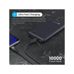 Picture of Portronics Power Brick 10000 mAh Power Bank with LED Indicators, Fast Charging (Blue)