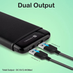 Picture of Portronics Power PRO 10K 10000 mAh,10w Slim Power Bank with Dual USB Output Port for iPhone, Anrdoid & Other Devices.(Black)