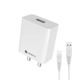 Show details for Portronics Adapto 31 C 2.4A 12w Charging Adaptor,Comes with 1M Type C Charging Cable, Single Port Wall Charger for iPhone 11/Xs/XS Max/XR/X/8/7/6/Plus, iPad Pro/Air 2/Mini 3/Mini 4, Samsung S4/S5, and More.(White) Picture of Portronics Adapto 31 C 2.4A 12w Charging Adaptor,Comes with 1M Type C Charging Cable, Single Port Wall Charger for iPhone 11/Xs/XS Max/XR/X/8/7/6/Plus, iPad Pro/Air 2/Mini 3/Mini 4, Samsung S4/S5, and More.(White)