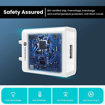 Picture of Portronics Adapto 31 C 2.4A 12w Charging Adaptor,Comes with 1M Type C Charging Cable, Single Port Wall Charger for iPhone 11/Xs/XS Max/XR/X/8/7/6/Plus, iPad Pro/Air 2/Mini 3/Mini 4, Samsung S4/S5, and More.(White)