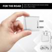Picture of Portronics Adapto 41 C 2.4A 12w Charging Adaptor,Comes with 1M Type C Charging Cable, Single Port Wall Charger for iPhone 11/Xs/XS Max/XR/X/8/7/6/Plus, iPad Pro/Air 2/Mini 3/Mini 4, Samsung S4/S5, and More.(White)