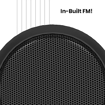 Picture of Portronics SoundDrum 1 10W TWS Portable Bluetooth 5.0 Speaker with Powerful Bass, Inbuilt-FM & Type C Charging Cable Included(Black)