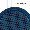 Picture of Portronics SoundDrum 1 10W TWS Portable Bluetooth 5.0 Speaker with Powerful Bass, Inbuilt-FM & Type C Charging Cable Included(Blue)