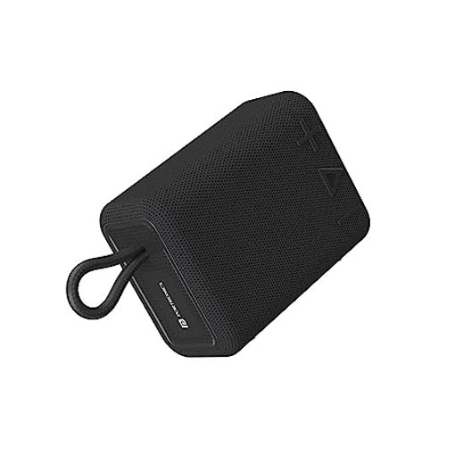 Portronics Breeze 4 Portable Bluetooth Speaker 5W with TWS Connectivity, 2000 mAh Battery, Built-in-Mic, 8Hrs Playback (Black) की तस्वीर