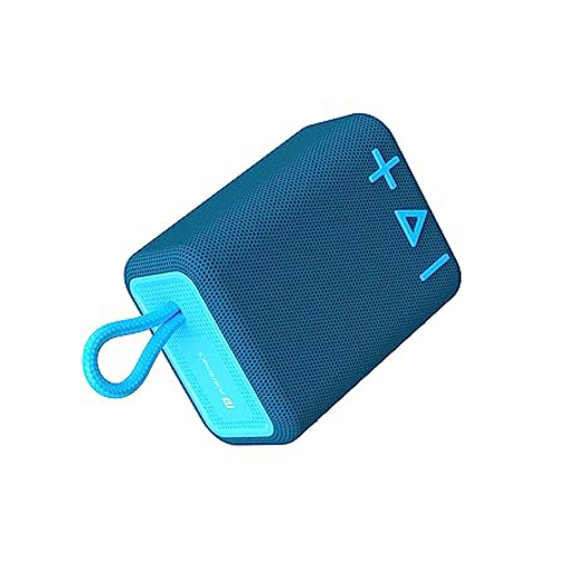 Picture of Portronics Breeze 4 Portable Bluetooth Speaker 5W with TWS Connectivity, 2000 mAh Battery, Built-in-Mic, 8Hrs Playback (Blue)