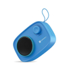 Picture of Portronics Pixel 2 Wireless Bluetooth Portable Speaker with Micro SD, 3.5mm Aux, 3W Sound Output, Retro Volume Knob(Blue)