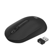 Picture of Portronics Toad 13 Wireless Mouse, 2.4 Ghz Connectivity with USB Nano Dongle, 1200 DPI Optical Tracking, Ambidextrous, Compatible with Laptop, Mac, PC (Black)
