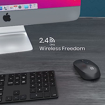 Picture of Portronics Toad 13 Wireless Mouse, 2.4 Ghz Connectivity with USB Nano Dongle, 1200 DPI Optical Tracking, Ambidextrous, Compatible with Laptop, Mac, PC (Black)