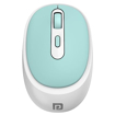 Picture of Portronics Toad 27 Wireless Mouse, Silent Buttons, 2.4 GHz with USB Nano Dongle for PC/Mac/Laptop, Auto Power Saving Mode, Adjustable DPI Button(Green)