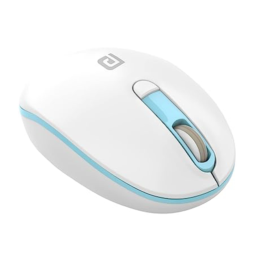 Picture of Portronics Toad 11 Wireless Mouse, 2.4 GHz Connectivity with USB Nano Dongle, Adjustable DPI Up To 1600, Ambidextrous for Laptop, MacBook, PC (Blue)