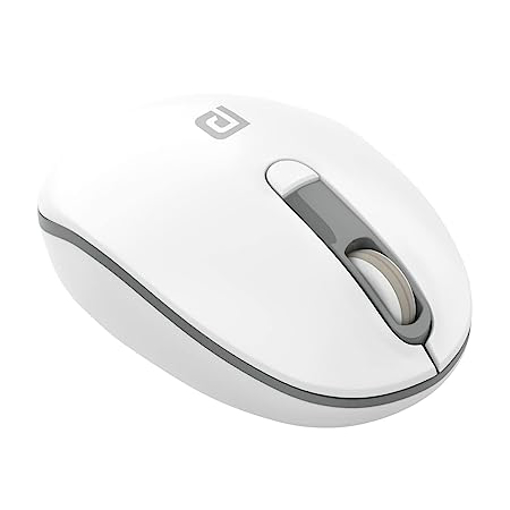 Picture of Portronics Toad 11 Wireless Mouse, 2.4 GHz Connectivity with USB Nano Dongle, Adjustable DPI Up to 1600, Ambidextrous for Laptop, MacBook, PC (Grey)