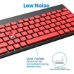 Picture of Portronics Key2 Combo Wireless Keyboard and Mouse Set, with 2.4 GHz USB Receiver, Silent Keystrokes, 1200 DPI Optical Tracking, Compact Design, Multimedia Keys for PC, Laptop & USB Supported Devices (Black)