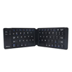 Picture of Portronics Chicklet Foldable QWERTY Keyboard, Mini Pocket Sized, Rechargeable, Bluetooth Wireless, One Touch Connect Button, for iOS, Android and Windows Tabs, Smartphones, Black