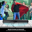 Picture of Portronics Sound Slick 6 60W Bluetooth Wireless Soundbar with Multiple Audio Modes, 3.5mm Aux-in, in-Built Power Cable, Optical Input Port, Remote Control(Black)