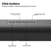 Picture of Portronics Radian 16W Bluetooth Stereo Soundbar with Multicolour LED Lights, in-Built FM Radio, Built in Mic, Aux in 3.5mm, Micro SD Slot(Black)