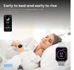 Picture of Portronics Kronos X4 Smart Calling Watch with 1.85HD Display, Multiple Sports Mode, IP68 Water Resistant, Heart Rate and SpO2 Monitoring, Sleep Monitor(Grey)