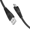 Picture of Portronics Konnect Core Type C Cable Tangle-Free with 3A Rapid Charging & 480mbps Data Transmission, 1 Meter Length(Black)