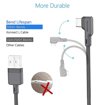Picture of Portronics Konnect L POR-1081 Fast Charging 3A Type-C Cable 1.2Meter with Charge & Sync Function for All Type-C Devices (Grey)