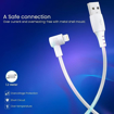 Picture of Portronics Lightning Cable 3 A 1.2 m Konnect L  (Compatible with All Phones With 8 Pin Port, White, One Cable)