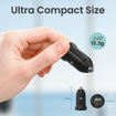 Picture of Portronics CarPower Mini Car Charger with Dual Output, Fast Charging (Type C PD 18W + QC 3.0A) Compatible with All Smartphones(Black)