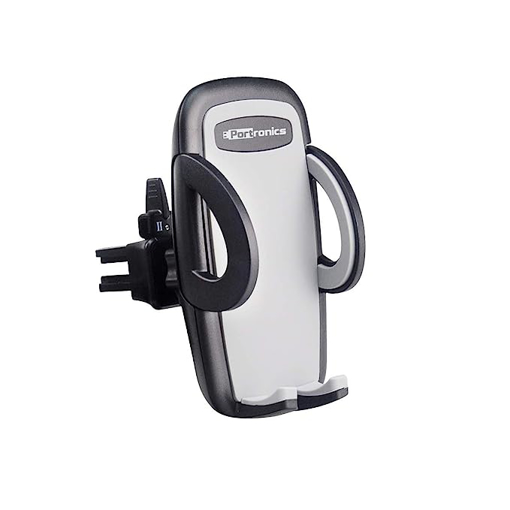Portronics CLAMP X Car-Vent Mobile Holder 360 Degree Rotational, Strong Lock Mechanism(Black) की तस्वीर