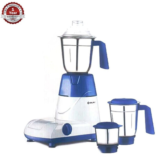 Picture of BAJAJ TWISTER NEO Twister 750 W Mixer Grinder (3 Jars, White, Blue)