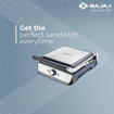 Picture of Bajaj New Grill Ultra 2000-Watt 4-Slice Sandwich Maker (Brushed Silver)