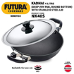 Hawkins Non-Stick Deep Fry Pans (Round Bottom) 5 L , 30 cm , 3.25 mm Kadhai with Lid NK 40S की तस्वीर